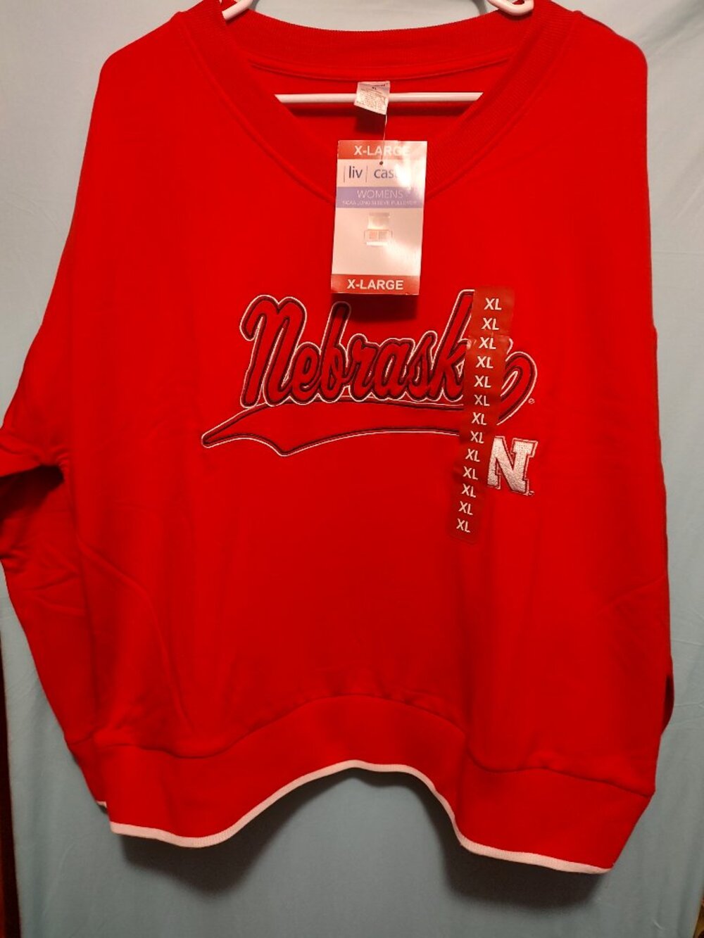 Womens NCAA Nebraska Sweatshirt